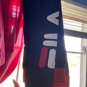 Navy blue Fila leggings